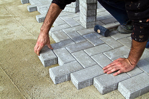 Permeable Paver Driveway in Lyons, IL